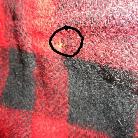 Vintage Wool Vest Buffalo Plaid Hunter Vest 100% Wool - Picture 7 of 8